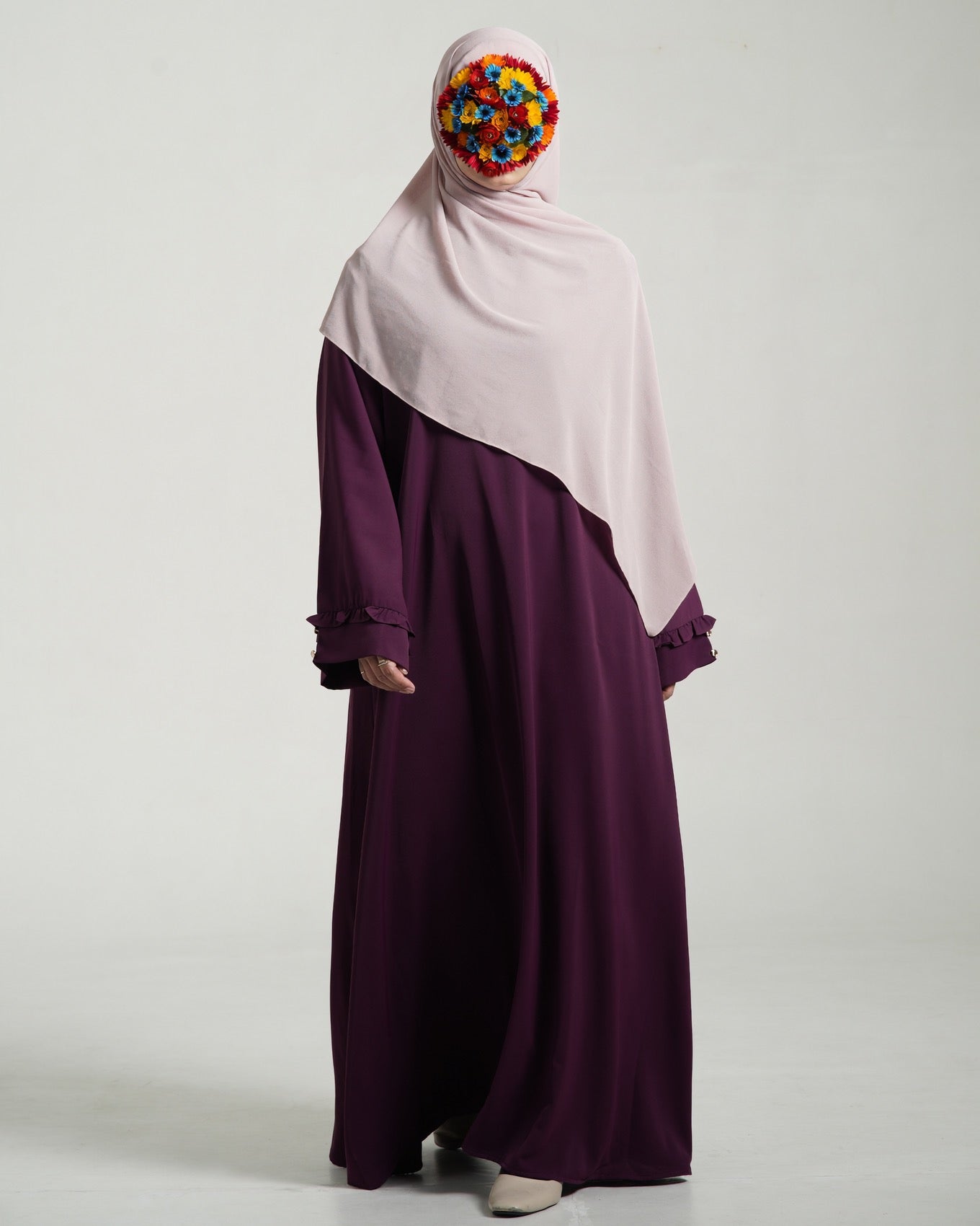 Image of Eshaluna Abaya Loose Anti UV